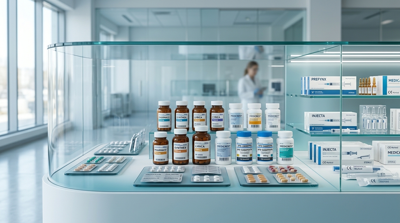 Panglobe Pharma high-precision pharmaceutical formulations and packaging showcase